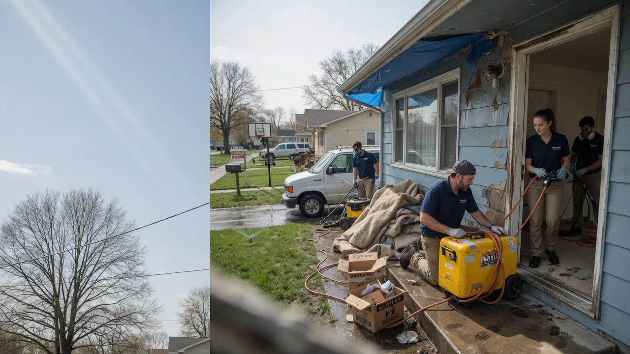 Basement Flood Cleanup in Middleport, OH near me